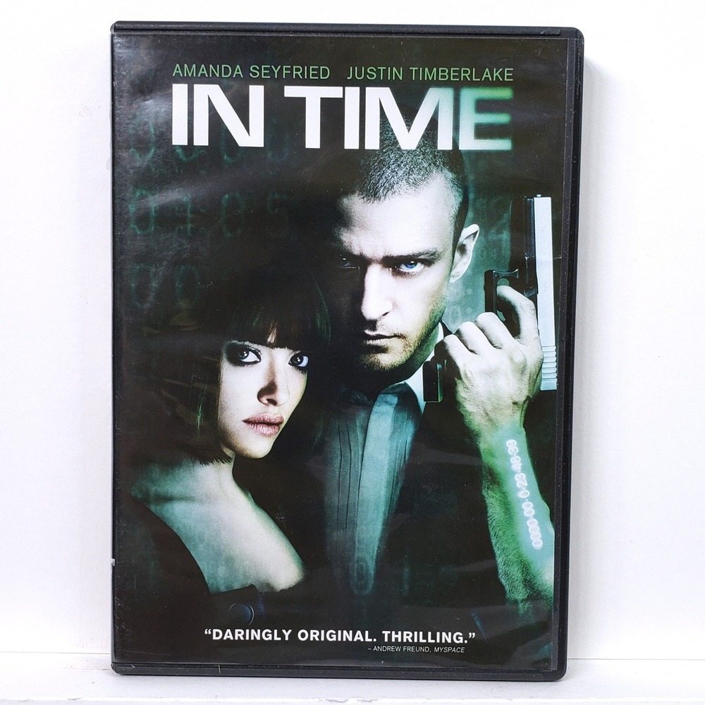 In Time DVD Justin‎ Timberlake Amanda Seyfried 2011 Sci-Fi Dystopian Thriller